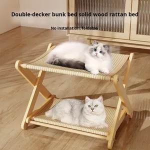Extra Großer Faltbarer Katzen-Kratzbaum Verschleißfest Nicht-Haarende Sisal Ohne Montage Liegestuhl Katzenbaum Kratzmöbel - Product Image 2