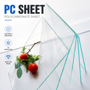 Ning E couleurs claires feuille de <span class=keywords><strong>polycarbonate</strong></span> solide feuille compacte en plastique PC pour la publicité Service de traitement de coupe personnalisé - Product Image 1