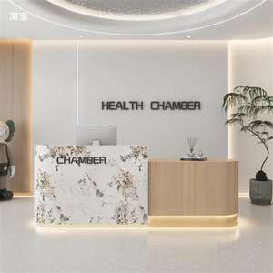 モダンなスモールショップ & ビューティーサロン衣料品店受付フロントデスクオフィス家具ショップデザイン - Product Image 4