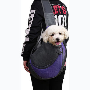 Échantillon gratuit Sac de transport pour animaux de compagnie en bandoulière pour voyages en plein air Sac de transport pour animaux de compagnie confortable et léger pour petits chiens et chats - Product Image 5