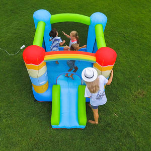 Nouveau design personnalisé de qualité supérieure pour enfants maison de rebond sautant maison de château gonflable videur gonflable maison de rebond avec ventilateur - Product Image 6