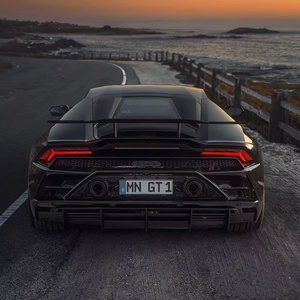 Kit carrosserie en fibre de carbone pour Lamborghini Huracan EVO : Diffuseur avant, spoiler et jupes latérales de style NT améliorés pour Huracan EVO - Product Image 5