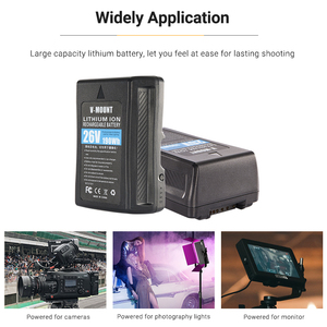MAN BP-190S-26V V-lock batteria ricaricabile agli ioni di litio 26V, 13000mah, 190wh fotocamera nero CE, custodia nera per telefono cellulare - Product Image 4
