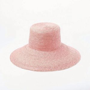 Sombrero de Paja Colorido de Diseño Personalizado para Mujer, Verano 2022, con Ala Ancha para Uso Diario, Pesca, Viajes y Playa - Product Image 4