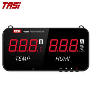 Termómetro Higrómetro Digital para Interiores TASI TA623A con Pantalla LCD Grande, Medidor de Temperatura y Humedad de Plástico, OEM ODM - Product Image 1