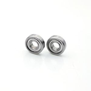 Roulement à billes dentaire 3.175*6.35*2.38mm P4 SR144TLZN en acier chromé, lubrifié à l'huile, pour pièce à main dentaire, 1500 tr/min haute vitesse - Product Image 3