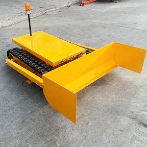 Nouveau véhicule de transport plat sur chenilles à commande électrique à usage domestique, <span class=keywords><strong>bulldozer</strong></span>/alimentateur polyvalent - Product Image 4