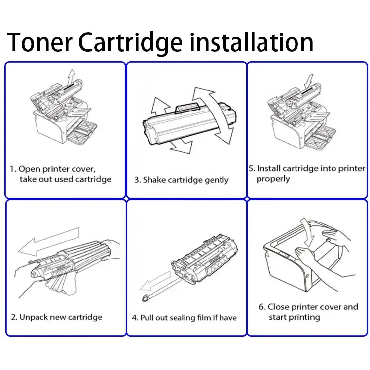 415A Compatible Toners for HP Color LaserJet Pro M454dn M454dw 415A Toner Cartridges W2030A Tonner Cartridge