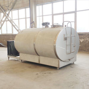 ถังเก็บนมขนาด 2000 ลิตร ถังทำความเย็นนม ถังแช่นมสำหรับการขนส่ง - Product Image 2