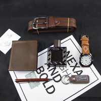 Fabrik Großhandels preis Uhr Gürtel Brieftasche Schlüssel bund Stift Business Corporate Man Parfüm Geschenks ets