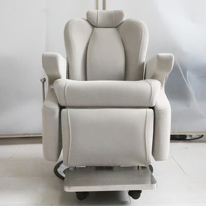 Sillón de Barbería Hidráulico de Cuero PU Gris, Reclinable, Giratorio 360 Grados, Reposapiés Ajustable, Mueble de Salón Moderno - Product Image 3