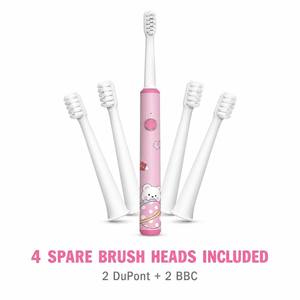 Brosse à dents électrique sonique pour enfants en gros, 18 000 VPM, 500 mAh, 95 jours d'autonomie, IPX7, 2 DuPont, 2 <span class=keywords><strong>BBC</strong></span>, OEM - Product Image 4