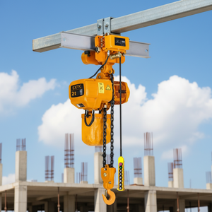 Polipasto Eléctrico <span class=keywords><strong>de</strong></span> Cadena <span class=keywords><strong>de</strong></span> <span class=keywords><strong>5</strong></span> <span class=keywords><strong>Toneladas</strong></span> con Rueda Dentada, Máquina Elevadora Opcional para Almacén - Product Image 2