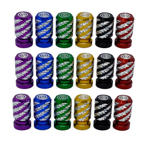 Tapas de Válvula de Neumático Serie Angel Wings Fancy, 12x22mm, Aluminio, Rosca Americana, Rojo, Dorado, Azul, Morado, Negro, Verde - Product Image 4
