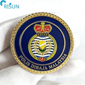 Monedas Conmemorativas Personalizadas de las Fuerzas Armadas de Malasia, Recuerdos con Mapa de la Bandera de Malasia, Moneda de Desafío Personalizada de Malasia - Product Image 3