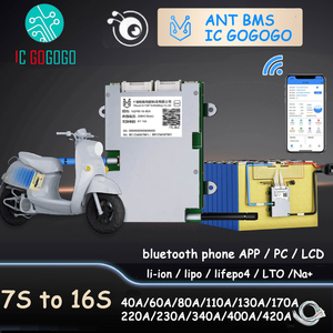 บอร์ดป้องกันแบตเตอรี่ลิเธียม Li-ion Lifepo4 Lto 130A 40A 24V 36V 48V 60V <span class=keywords><strong>7s</strong></span> ถึง16S - Product Image 1