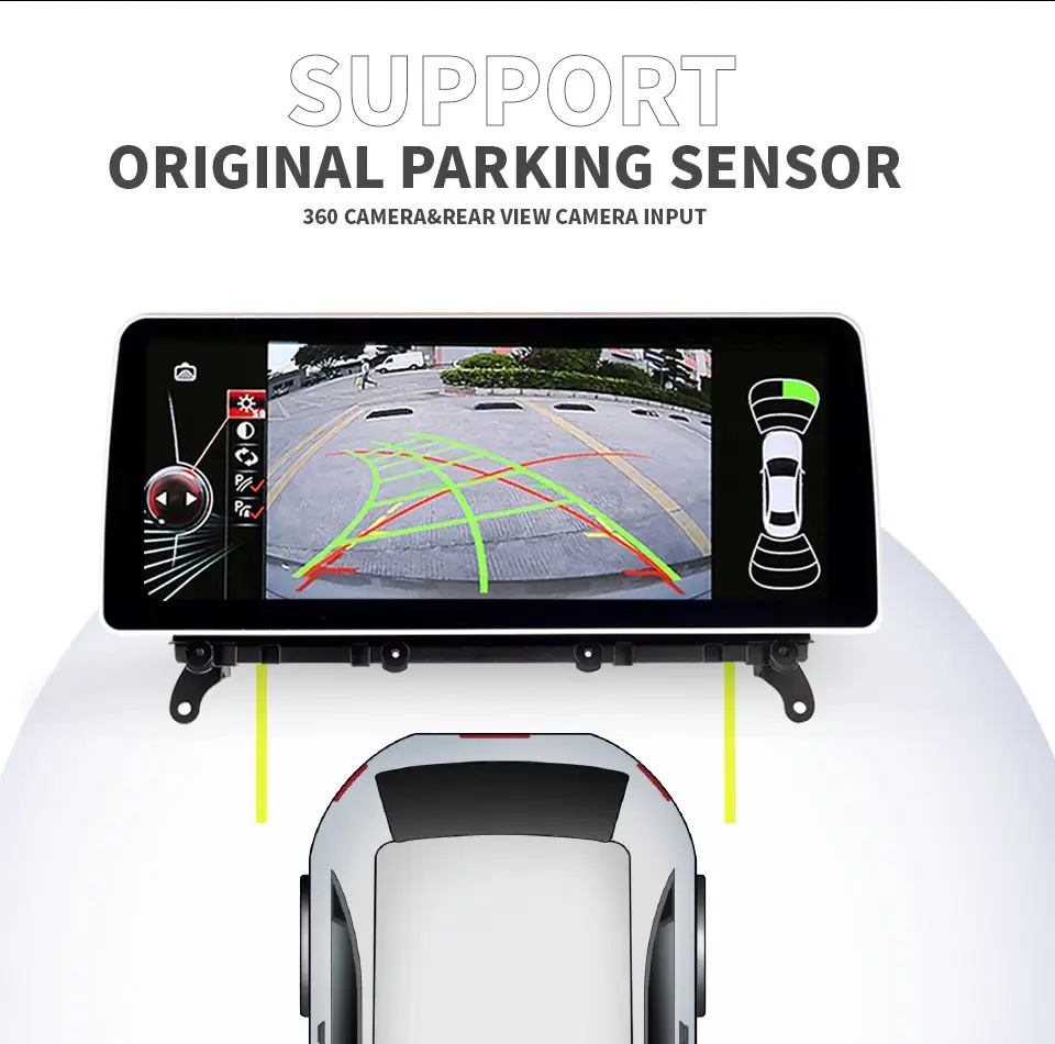 Android 11 Car Multimedia Player for BMW X3 F25 X4 F26 CIC NBT System 12.3"Autoradio Headunit Navigation GPS Carplay Wifi 4G LTE