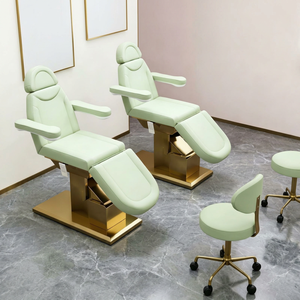 Luxury Esthetician Massage <b>Table</b> Salon Furniture Lash Bed Electric Massage Tattoo Bed Chair - Product Image 1