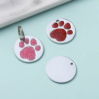 Gepersonaliseerde Kraag Pet Id Tag Gegraveerd Pet Id Naam Voor Kat Puppy Dog Tag Hanger Sleutelhanger Pet Accessoires