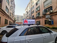Pantalla LED de Doble Cara P2.5 P5 para Techo de Taxi, con WiFi 4G, GPS, Control por Aplicación y Nube, Resistente al Agua, para Publicidad en Video y Marketing de Flotas de Taxis