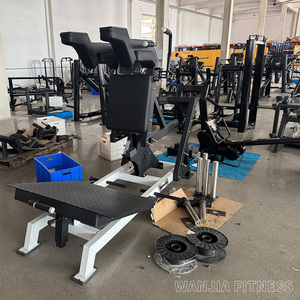 Máquina de Ejercicios de Piernas con Peso para Gimnasio, Equipo de Entrenamiento de Fuerza Comercial, Máquina de Sentadillas con Barra/Hack Squat - Product Image 6