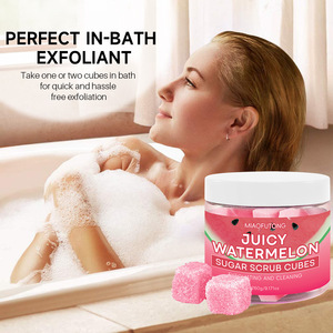 OEM/ODM Watermelon Bath Salt <b>Body</b> <b>Scrub</b> Solid Jar Deep Cleansing & Rejuvenation Exfoliating - Product Image 3
