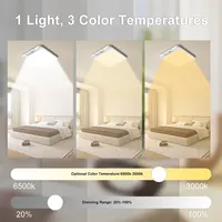 Lampe de plafond LED à capteur de mouvement avec lustre moderne sans fil Éclairage intérieur Dimmable Forme carrée Télécommande pour