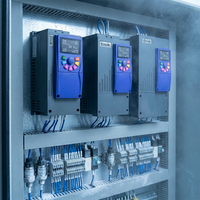 Convertisseur de fréquence 5,5 kW 7,5 kW Monophasé 220 V Triphasé 380 V Variateur de fréquence (VFD) Contrôle industriel du moteur Contrôle vectoriel