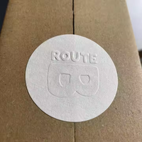 Autocollants ronds en feuille d'or de 2 pouces pour produits Étiquettes de luxe pour emballage de chocolat Étiquetage personnalisé en or Autocollants de logo en or