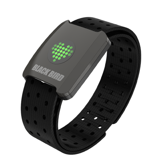BlackBird HR5 Optical Heart Rate Monitor Armband BLE ANT+ Outdoor Fitness Sensor for Wahoo Timing Monitoring Tracking Devices
