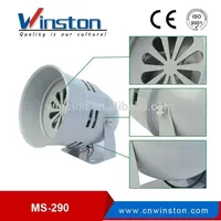 Sirène de moteur électrique MS-290 DC12V DC24V AC110V AC220V
