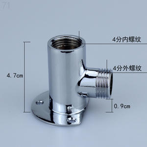 Soporte de Grifo de Superficie Oculto para Exteriores, Conector de 4 Puntos, Piezas de Modificación, Accesorios para Grifo - Product Image 1