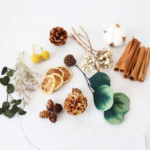 مجموعة أدوات الحرف اليدوية بالزهور المجففة - زهور محفوظة متنوعة لصناعة الألبومات وصنع البطاقات بالجملة - Product Image 2