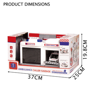 Set Giocattolo Garage per <span class=keywords><strong>Ambulanza</strong></span> Jacko Toys con Funzioni di Suono e Luce per Bambini - Product Image 6