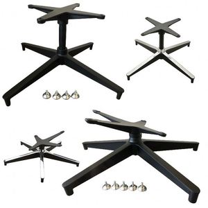Đen sao ghế cơ sở chân sửa chữa có thể điều chỉnh thang máy khí bảng Patio xoay tàu lượn 5 phần ván ép phụ kiện lenin đồ nội thất cho - Product Image 5