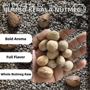 ลูกจันทน์เทศ HP Valia Jai Phal คุณภาพดีที่สุด อบแห้ง ขนาดใหญ่พิเศษ AD 20-25 มม. สีน้ำตาลอ่อน 0.5 กก. กลิ่นหอมเข้มข้น รสชาติเข้มข้น แบบดั้งเดิม - Product Image 2