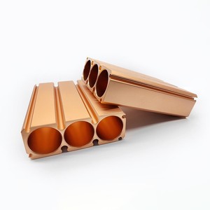 Tubos de Aluminio, Cilindros de 3 Orificios, Anodizado, Tratamiento de Superficie por Arenado, Procesamiento Personalizable - Product Image 4