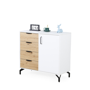 Hiện đại sang trọng tự chọn giọng tủ cho phòng khách <span class=keywords><strong>sideboard</strong></span> với điều chỉnh chiều cao kệ và 4 ngăn kéo - Product Image 1