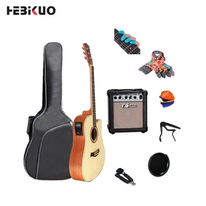 HEBIKUO M4106-Sクラシックカラーローズウッドギターアクセサリーアコースティックギター41インチサプライヤー