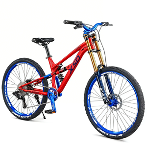 High Quality Mountain Bike Aluminum 21-speed Full Suspension Hydraulic Disc Steel Frame Sport Style Ergonomic Saddle Ns-966 - Product Image 5
