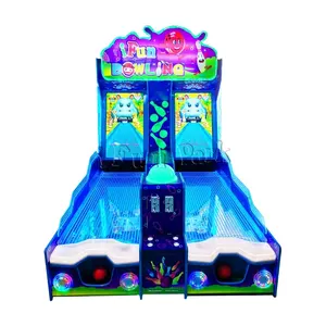 Indoor Coined Operated LUXURY Bowling Machine High quality Factory Redemption Arcade game machine for game zone for club