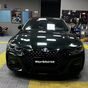 WRAPMASTER 5*59FT Nouveauté <span class=keywords><strong>Film</strong></span> de protection de voiture vert émeraude Super brillant Métallique <span class=keywords><strong>Film</strong></span> de protection de voiture auto-adhésif - Product Image 4