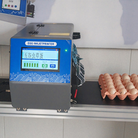Imprimante de marquage d'œufs, équipement de codage d'œufs, impression de texte variable et de code de date sur les œufs de poule, machine pratique pour la ferme