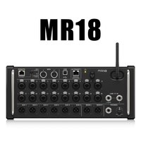 MR18 MR12 Console de Mixage Numérique Professionnelle pour Studio d'Enregistrement, Table de Son Audio Multi-Piste pour DJ Studio