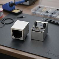 Connecteur mâle 6 broches pas de 2,54 mm, en ABS et cuivre, à sertir, avec tête d'éjection, UHF IP66 pour PCB RF FPC Alimentation