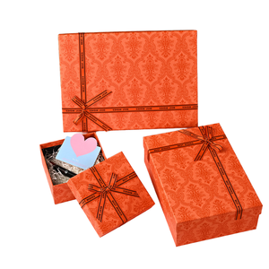 Scatole di carta quadrate personalizzabili ecologiche con nastro coperchio inferiore superiore in stile semplice scatola regalo il tuo Logo stampato disponibile - Product Image 4