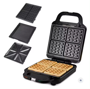 Machine à sandwich Aifa <span class=keywords><strong>XXL</strong></span> grand 4 tranches machine à sandwich grill ouvert à 180 degrés <span class=keywords><strong>gaufrier</strong></span> avec plaque détachable - Product Image 2