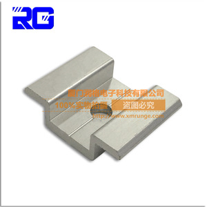 Pince de fixation solaire en aluminium 50 mm avec traitement de surface par sablage pour fixation de panneaux photovoltaïques - Product Image 2