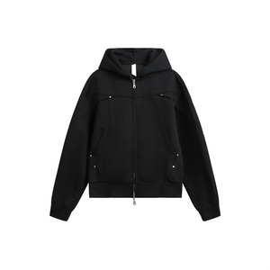 <span class=keywords><strong>Pull</strong></span> à capuche simple pour homme, style automne-hiver, design chaud et tendance pour adolescents, best-seller - Product Image 2