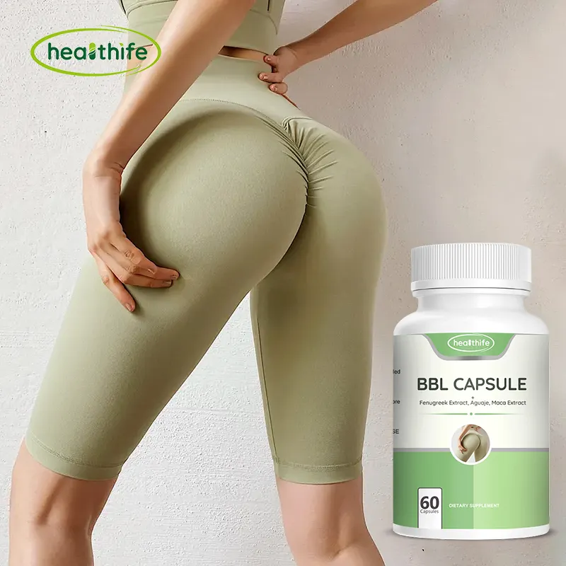 Healthife Natural Herbal Butt Enlargement Capsules Buttock Firming BBL Capsule